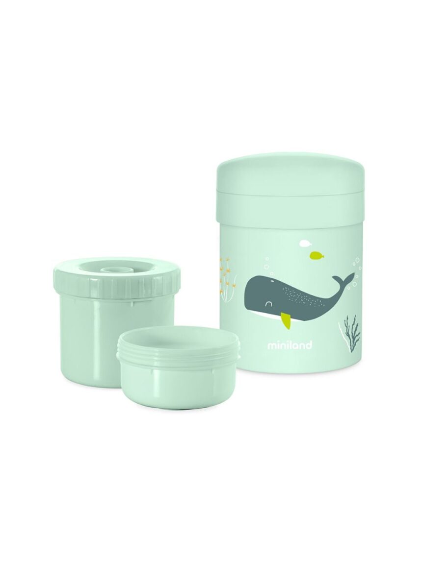Miniland θερμός φαγητού thermetic 700ml whaley ml89681 - Miniland
