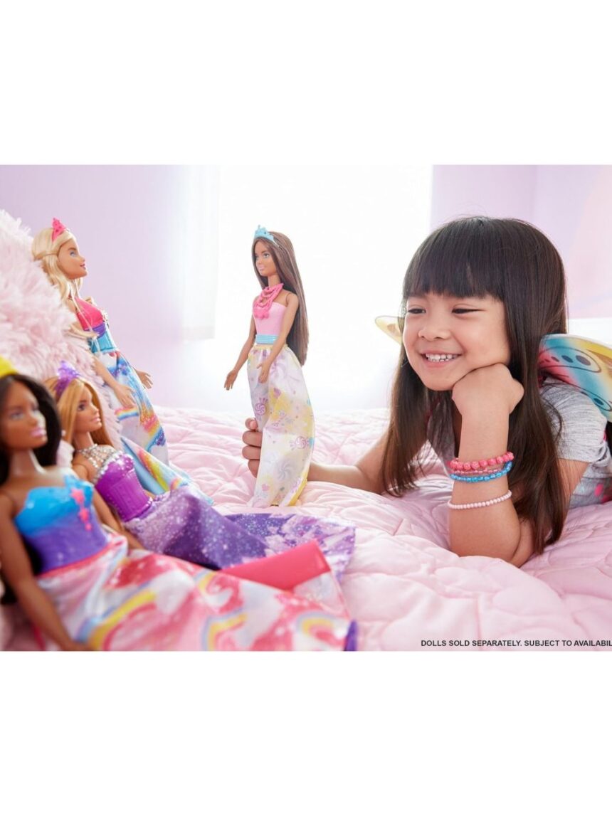 Mattel barbie dreamtopia rainbow πριγκίπισσα κούκλα fjc94 (4 σχέδια) - BARBIE