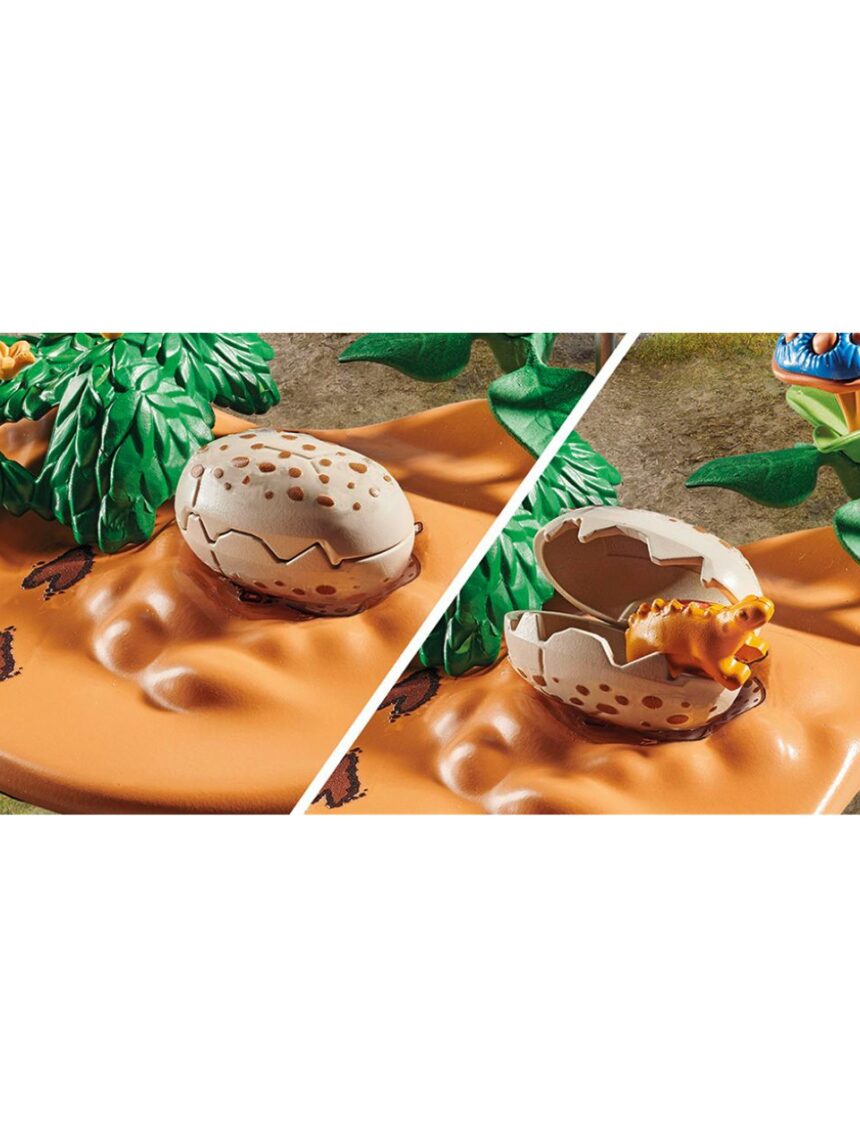 Playmobil dinos φωλιά στεγόσαυρου και κλέφτης αυγών 71562 - Playmobil