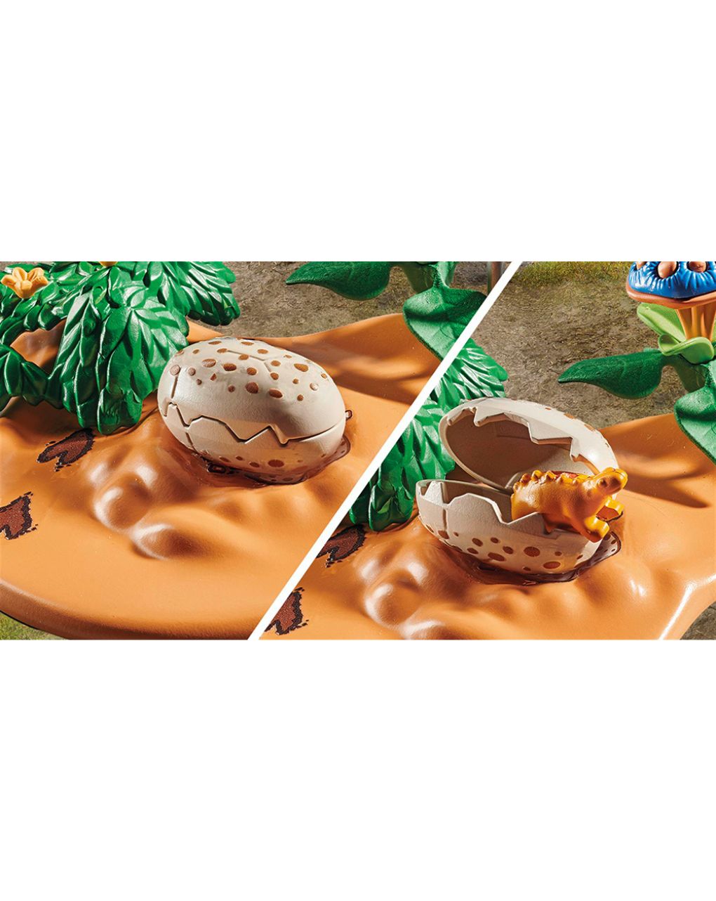Playmobil dinos φωλιά στεγόσαυρου και κλέφτης αυγών 71562 - Playmobil