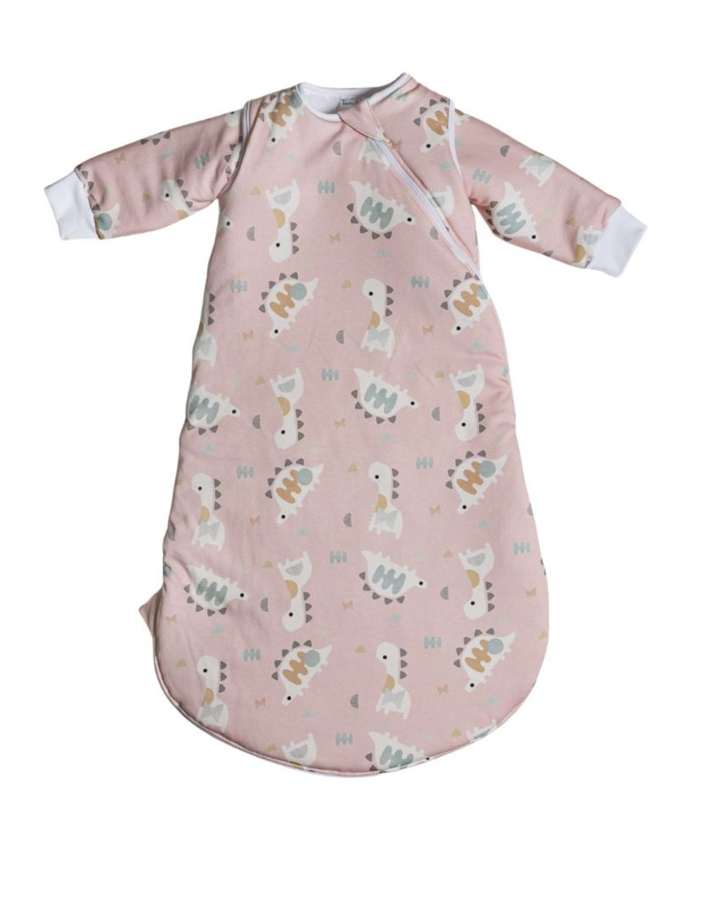 Tender υπνόσακος χειμερινός marble 2.5 tog dino world ροζ 27172