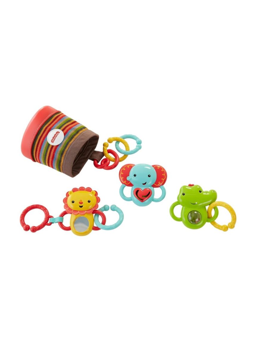 Mattel fisher-price ζωάκια με θήκη μεταφοράς dfp25 - Fisher-Price