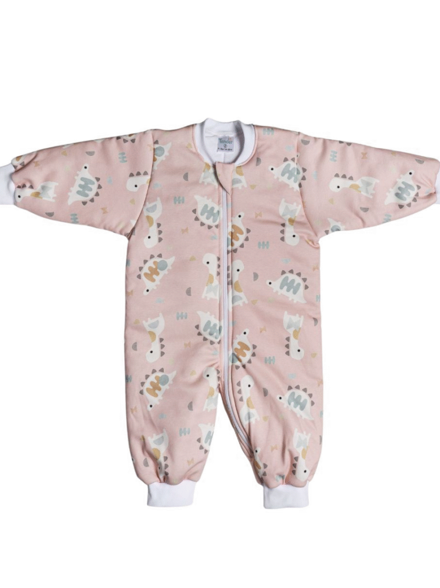 Tender υπνόσακος χειμερινός classic 2.5 tog dino world ροζ 27052 - Tender