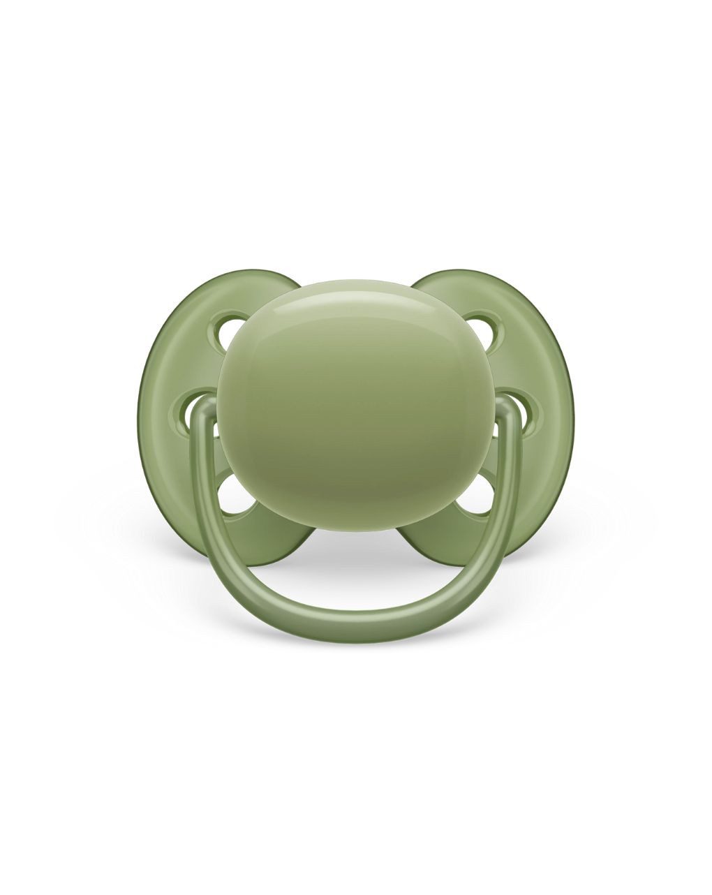 Philips avent ultra soft πιπίλες σιλικόνη 2τμχ 18m+ khaki/orange scf093/01 - Philips Avent