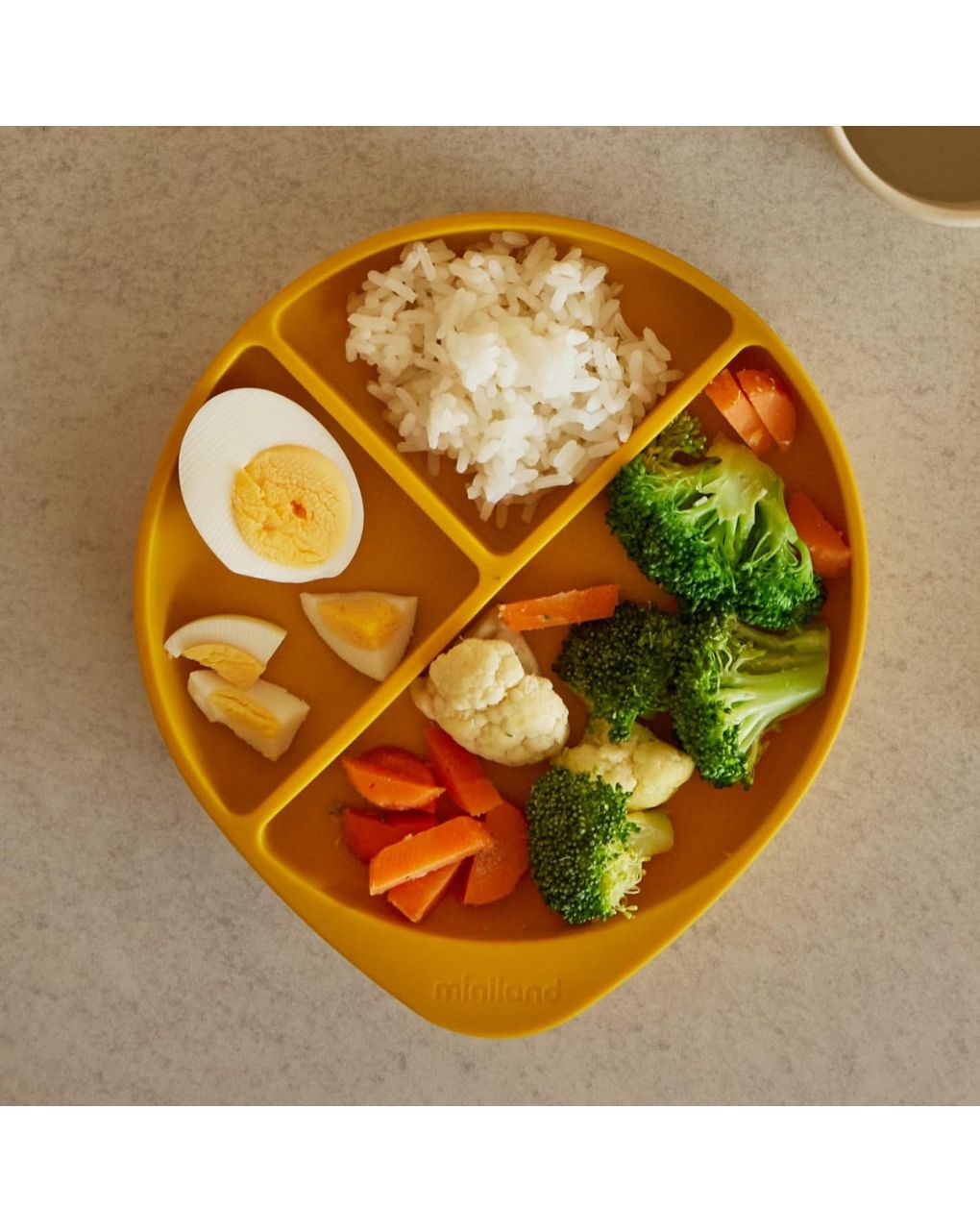 Miniland blw σετ φαγητού σιλικόνης garden ml89638 - Miniland