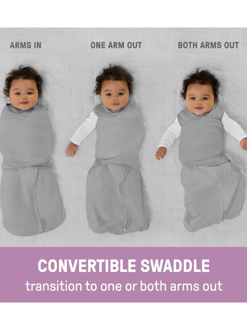Swaddleme™ by ingenuity™  πάνα αγκαλιάς arms free convertible swaddle luna 1.0 tog 3-6m 17062 - Swaddleme