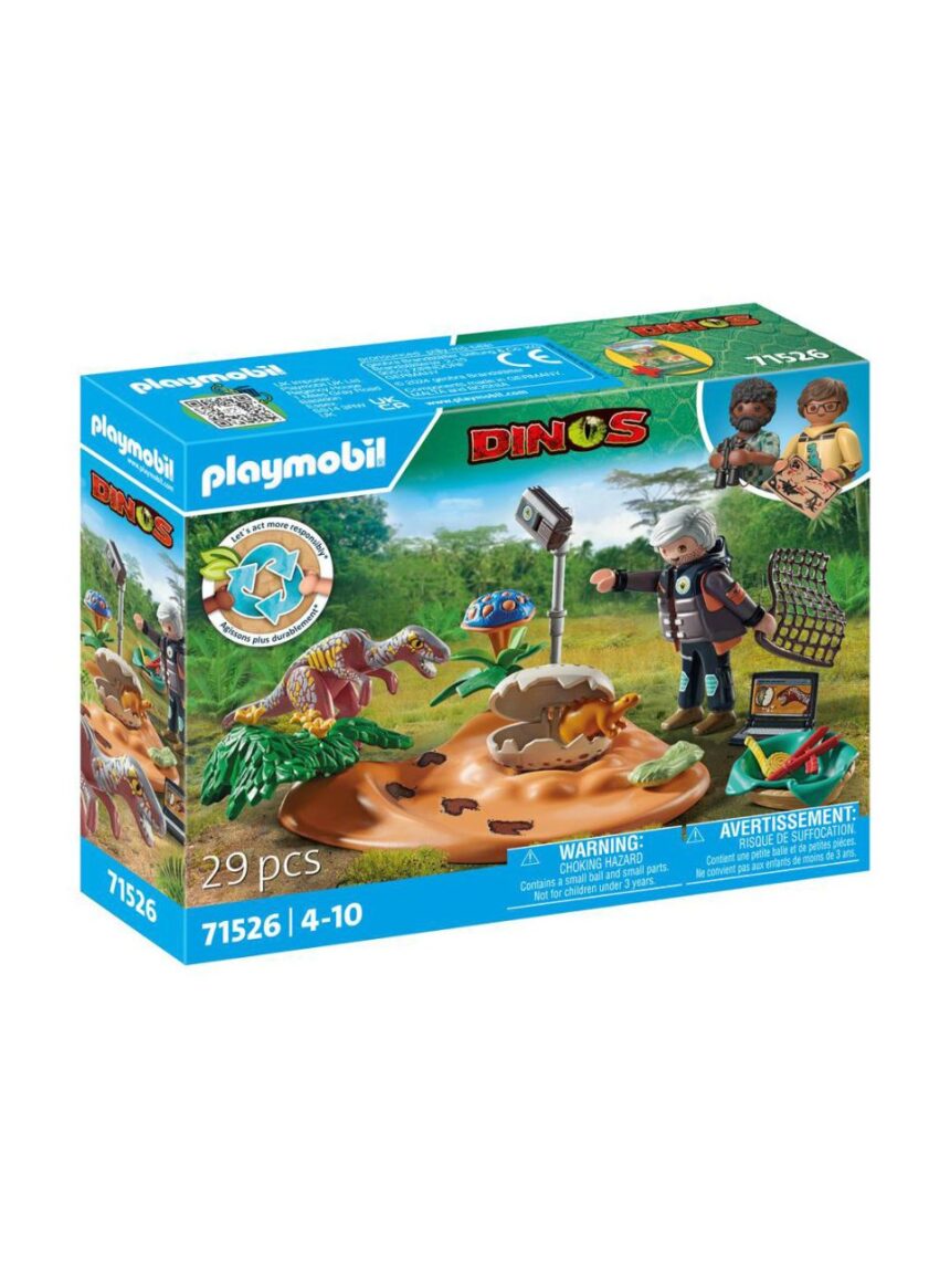 Playmobil dinos φωλιά στεγόσαυρου και κλέφτης αυγών 71562 - Playmobil