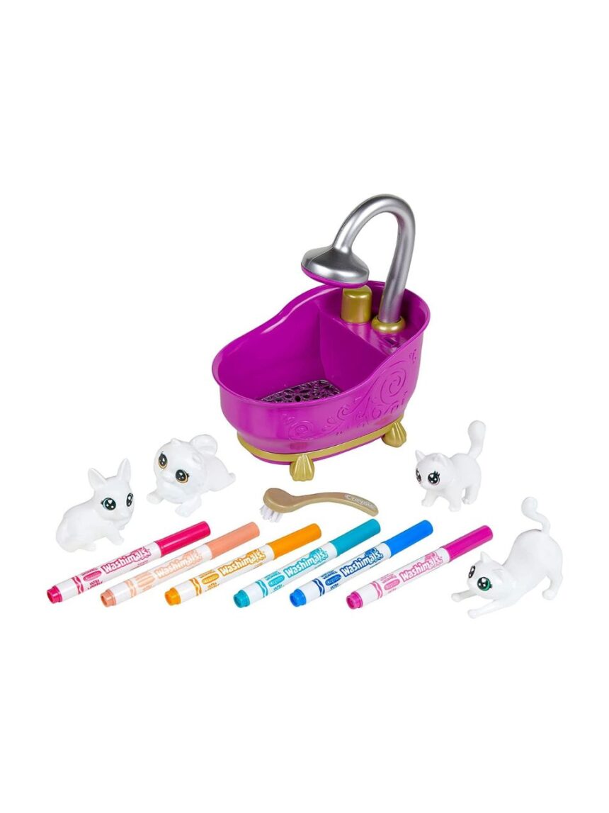 Crayola washimals σετ ζωγραφικής & δραστηριοτήτων, πλενόμενο και επαναχρησιμοποιούμενο - Crayola
