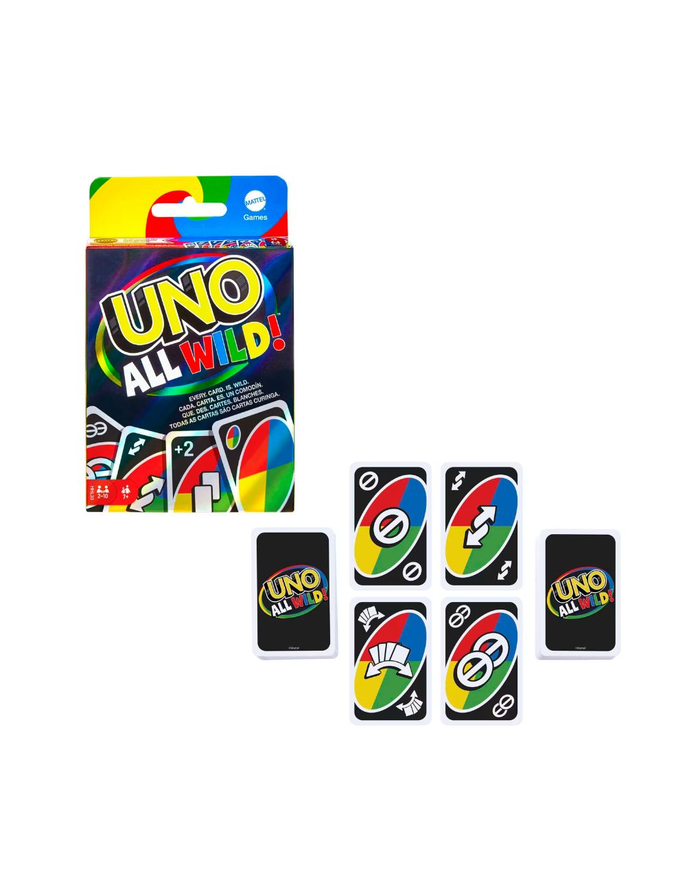 Mattel games επιτραπέζιο uno all wild hhl35 - Mattel Games