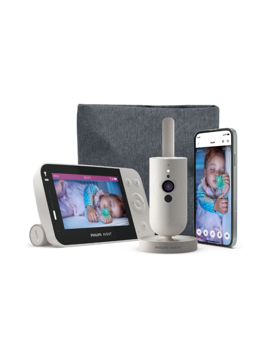 Philips avent connected ενδοεπικοινωνία με hd κάμερα 4.3'' scd953/26 - Philips Avent