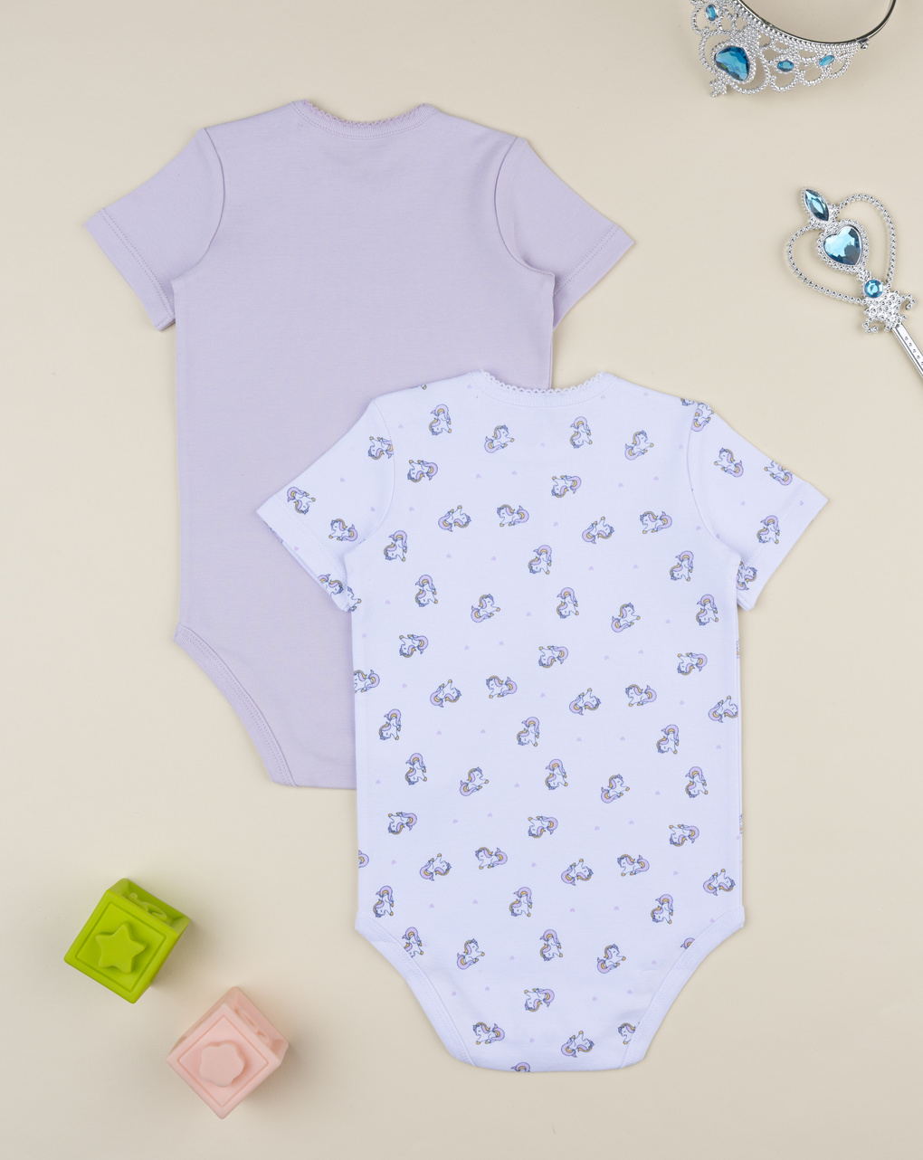 βρεφικά κορμάκια πακέτο x2 family time για κορίτσι - Prénatal