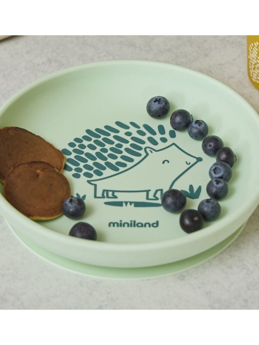 Miniland blw σετ φαγητού σιλικόνης forest ml89639 - Miniland