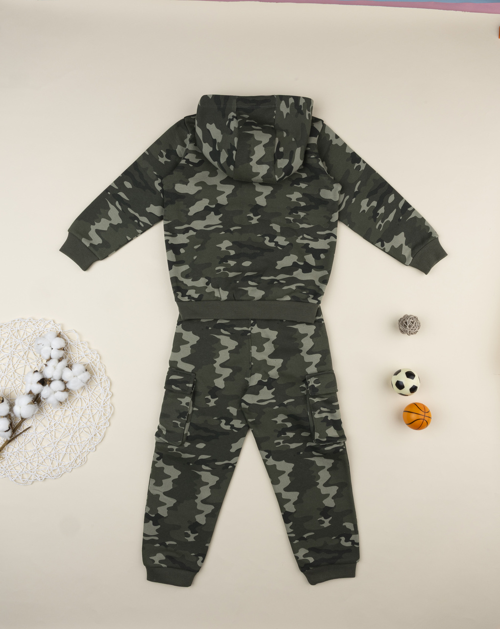 παιδικό σετ μπλούζα φούτερ και φόρμα stay wild για αγόρι - Prénatal