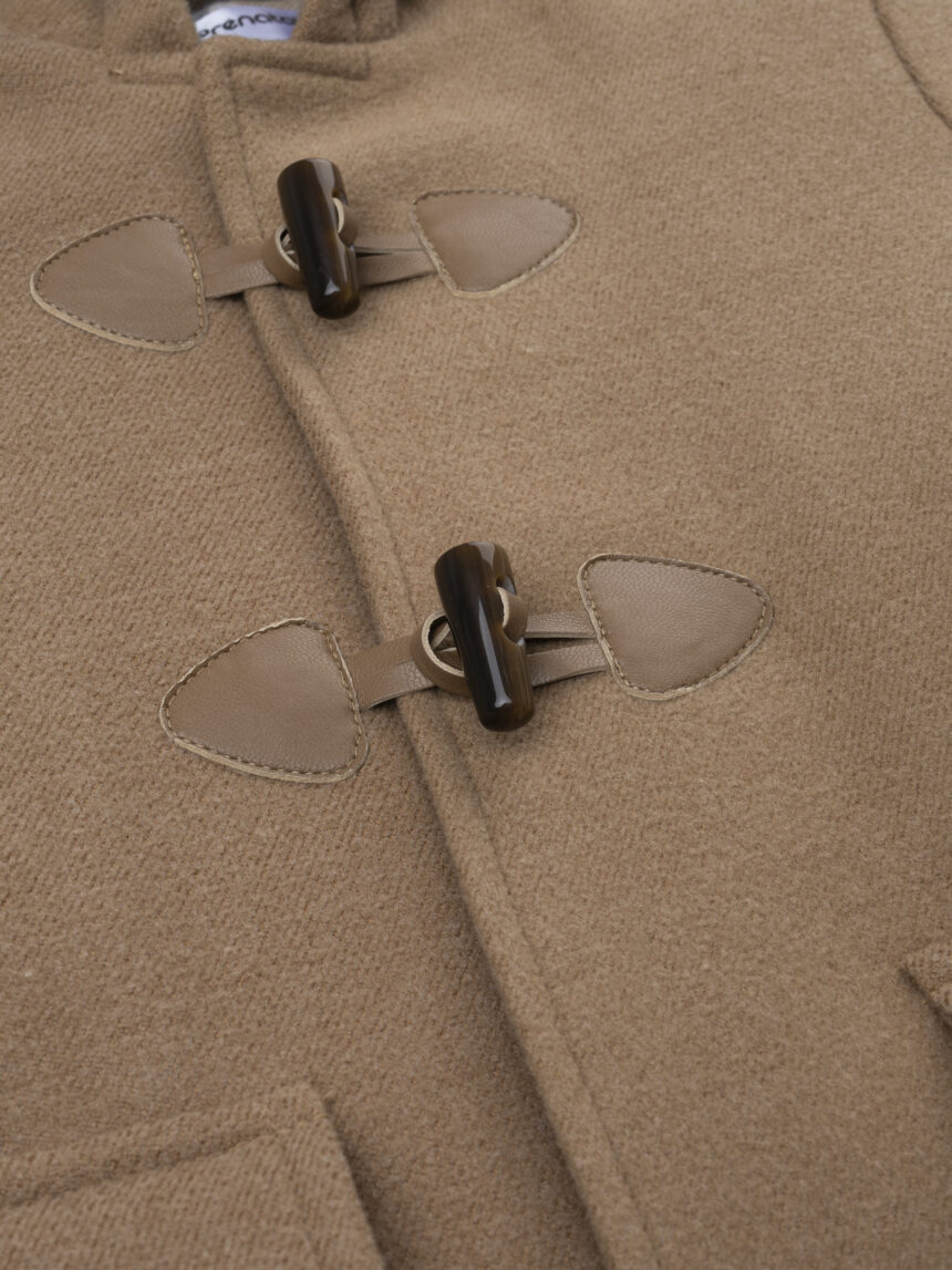 βρεφικό παλτό montgomery καφέ για αγόρι - Prénatal