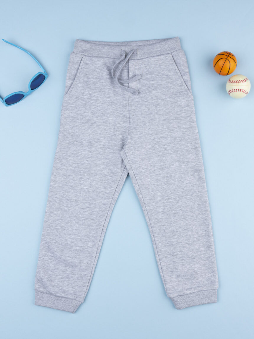 παιδικό παντελόνι φούτερ γκρι για αγόρι - Prénatal