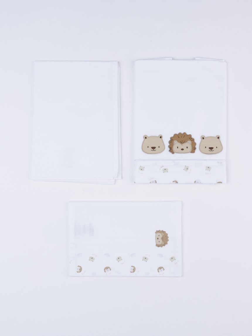 βρεφικό σετ για λίκνο/πορτ-μπεμπέ με ζωάκια για αγόρι - Prénatal