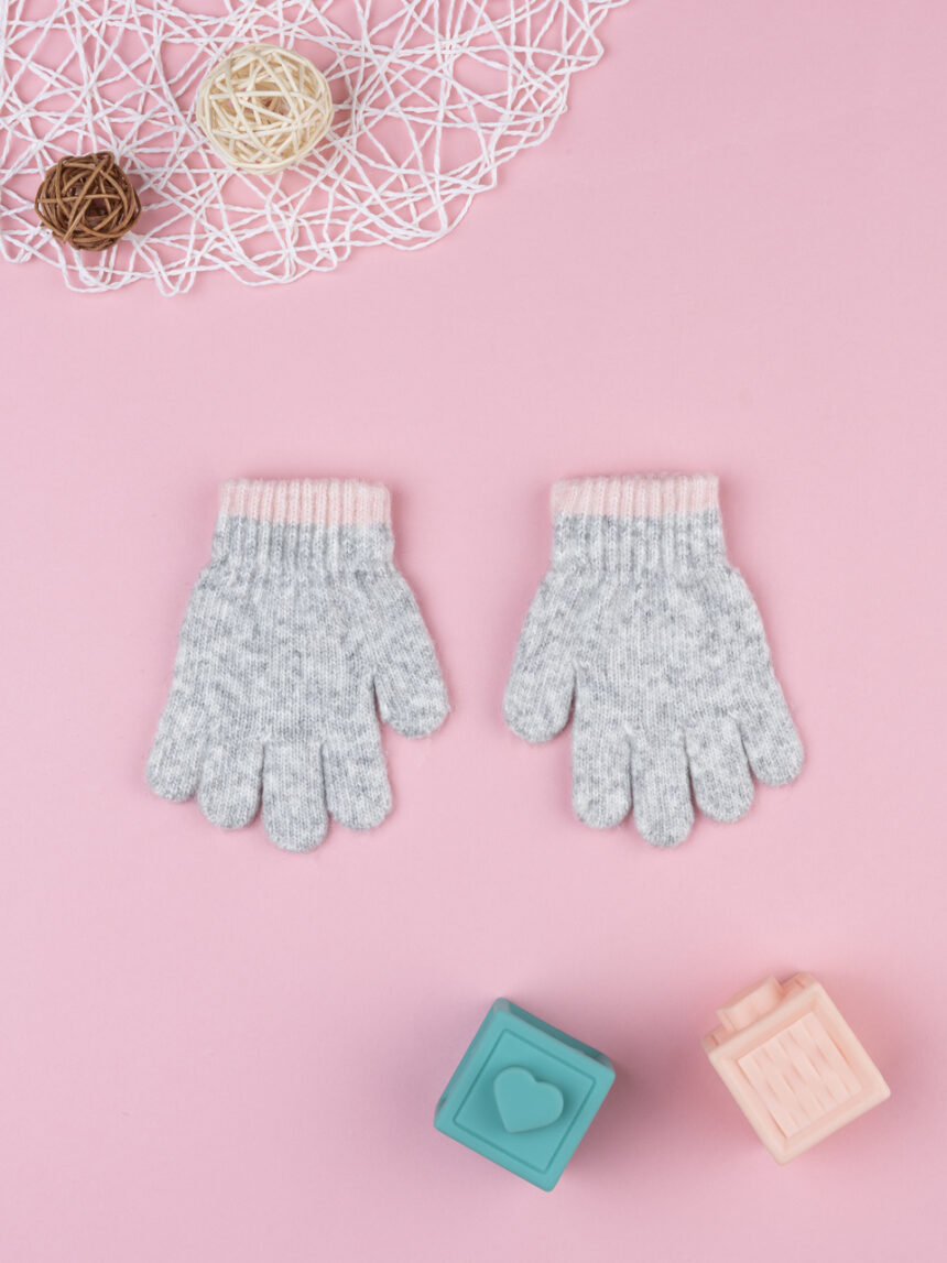 παιδικά γάντια γκρι minnie για κορίτσι - Prénatal