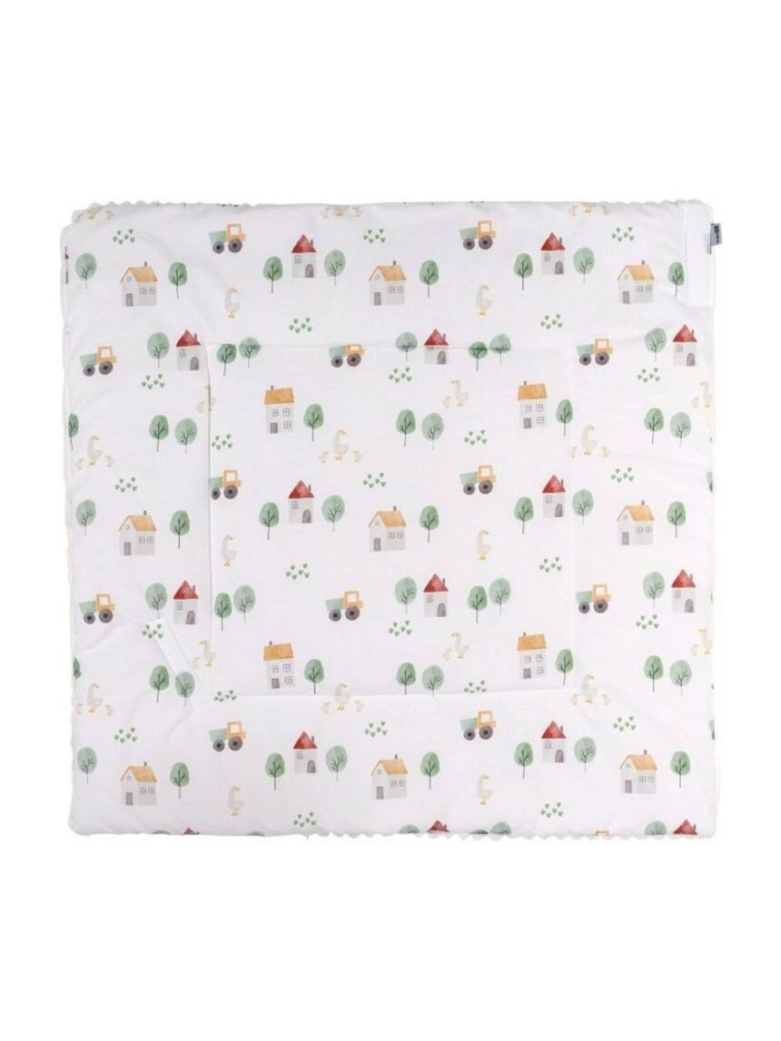 Bubaba κουβέρτα και κάλυμμα μεταφοράς farm white 84126 - BUBABA