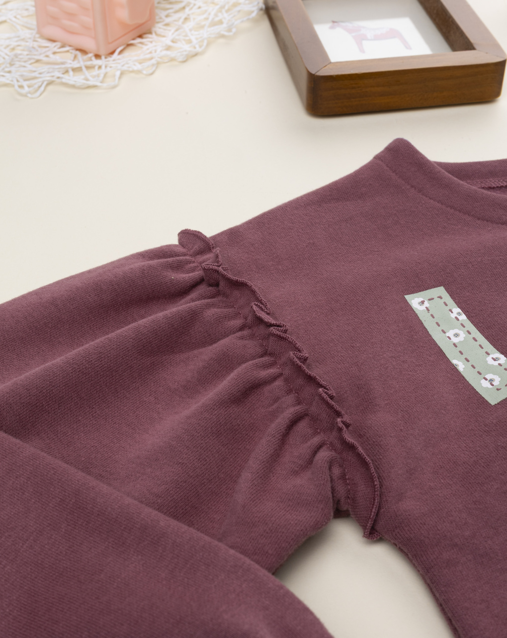 παιδική ζακέτα φούτερ σάπιο μήλο love για κορίτσι - Prénatal