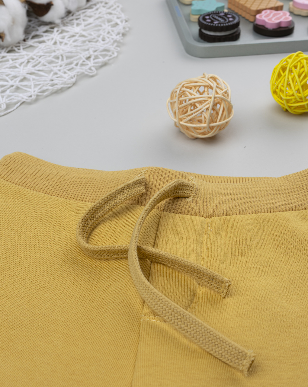 βρεφικό παντελόνι φόρμας κίτρινο για αγόρι - Prénatal