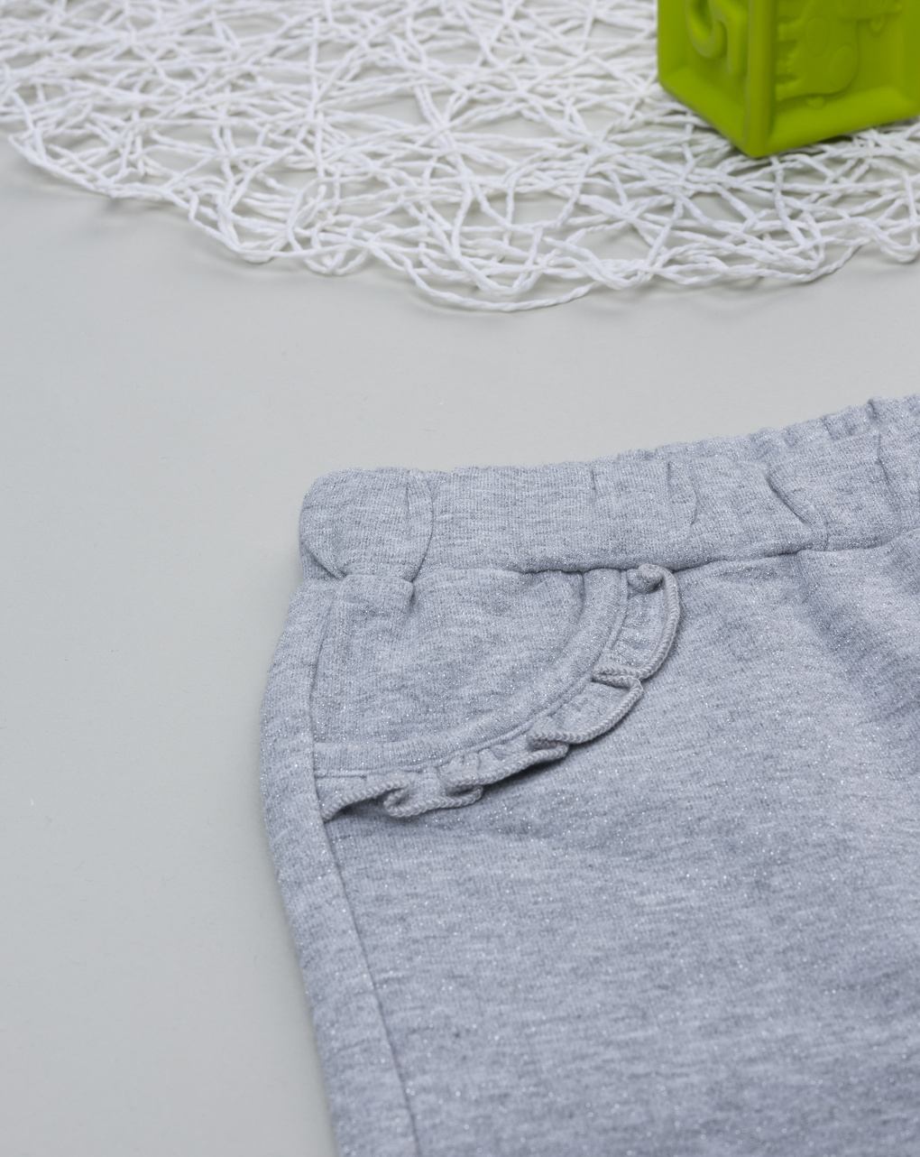 βρεφικό παντελόνι φόρμας γκρι dance για κορίτσι - Prénatal