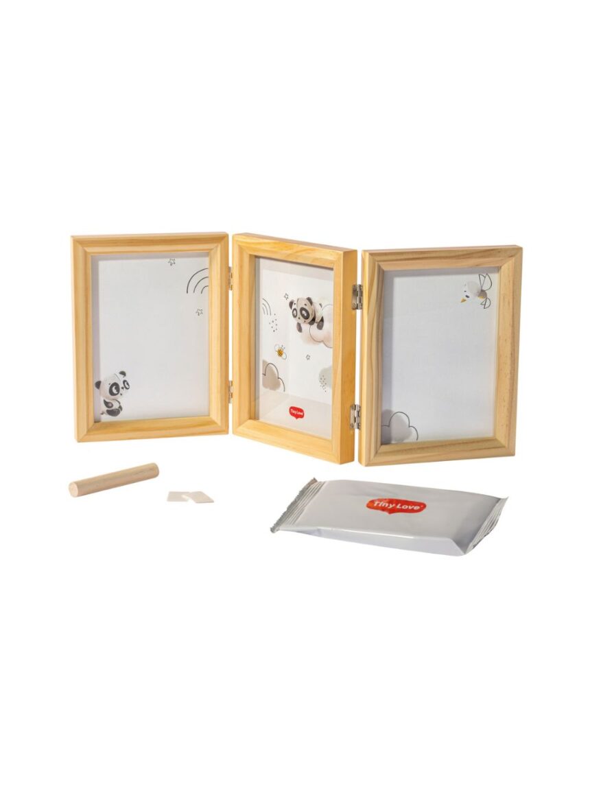 Tiny love διπλή ξύλινη κορνίζα tiny creations - Tiny Love