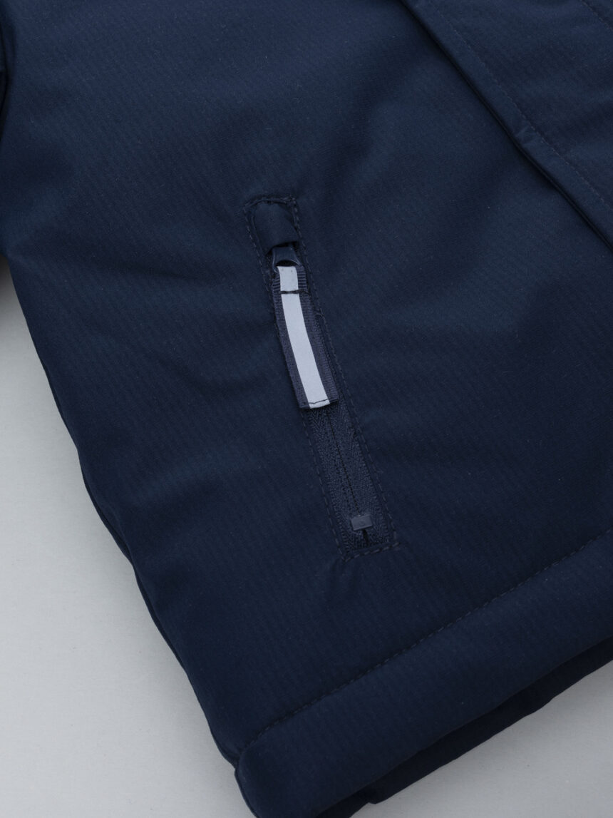 βρεφικό μπουφάν μπλε για αγόρι - Prénatal