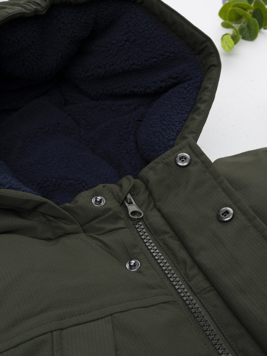 παιδικό μπουφάν χακί για αγόρι - Prénatal