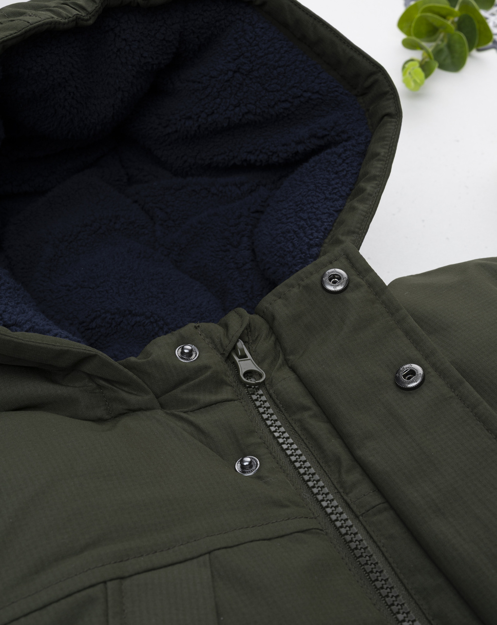 παιδικό μπουφάν χακί για αγόρι - Prénatal