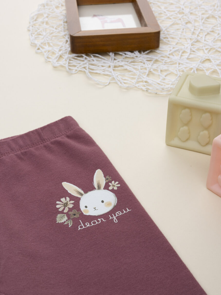 βρεφικό κολάν σάπιο μήλο με λαγουδάκι για κορίτσι - Prénatal