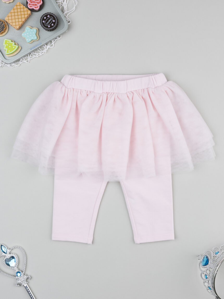 βρεφικό κολάν με φούστα ροζ για κορίτσι - Prénatal