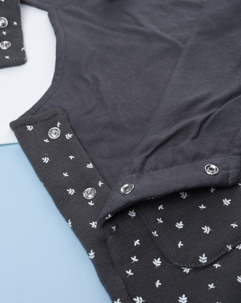 βρεφικό σετ μπλούζα και σαλοπέτα με λουλούδια για κορίτσι - Prénatal