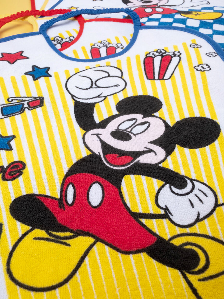 βρεφικές σαλιάρες πακέτο x6 mickey για αγόρι - Prénatal