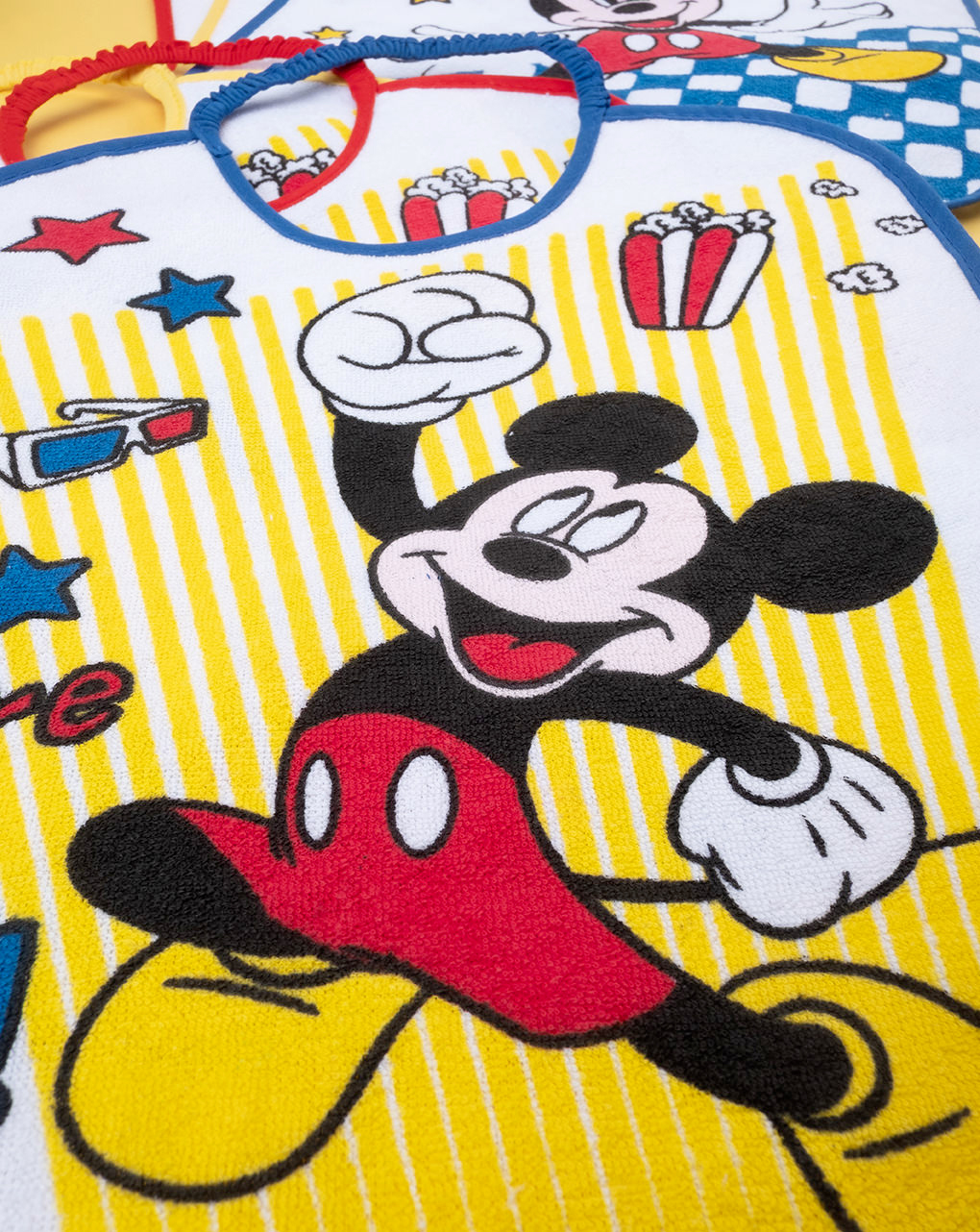 βρεφικές σαλιάρες πακέτο x6 mickey για αγόρι - Prénatal