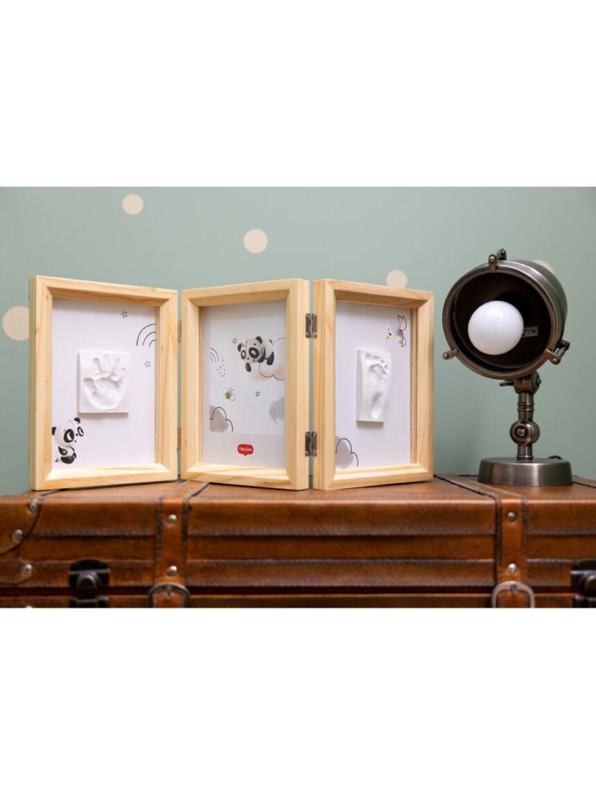 Tiny love διπλή ξύλινη κορνίζα tiny creations - Tiny Love