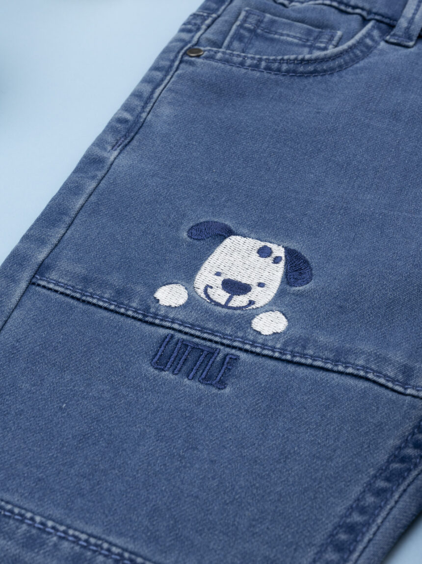 βρεφικό τζιν παντελόνι little friends για αγόρι - Prénatal