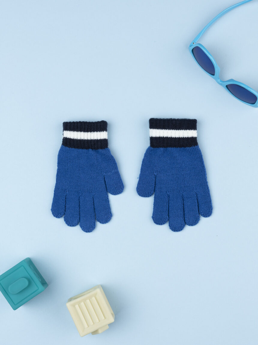 παιδικά γάντια μπλε sonic για αγόρι - Prénatal