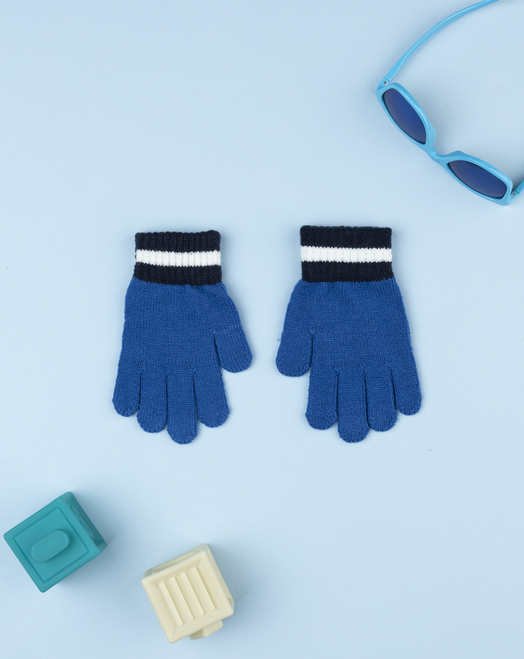 παιδικά γάντια μπλε sonic για αγόρι - Prénatal