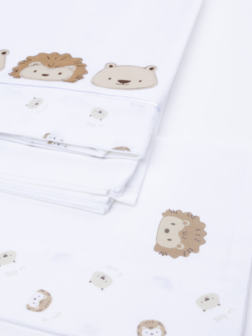 βρεφικό σετ για λίκνο/πορτ-μπεμπέ με ζωάκια για αγόρι - Prénatal