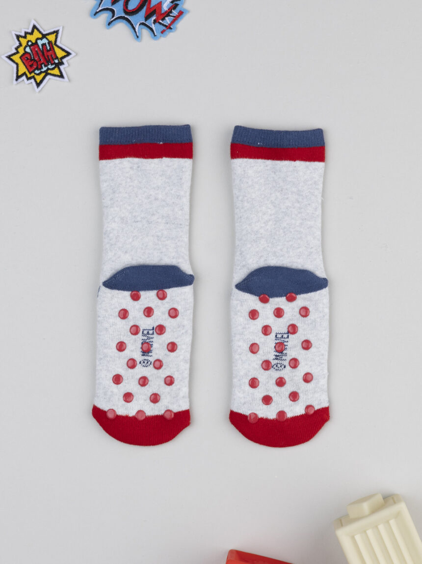 παιδικές αντιολισθητικές κάλτσες spiderman για αγόρι - Prénatal