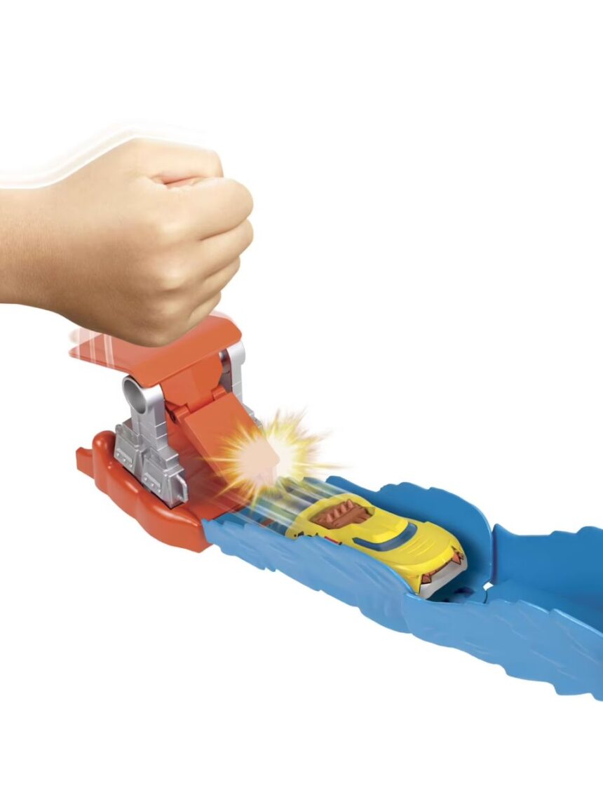 Mattel hot wheels πίστες city με θηρία hdr29 (σχέδια) - Hot wheels