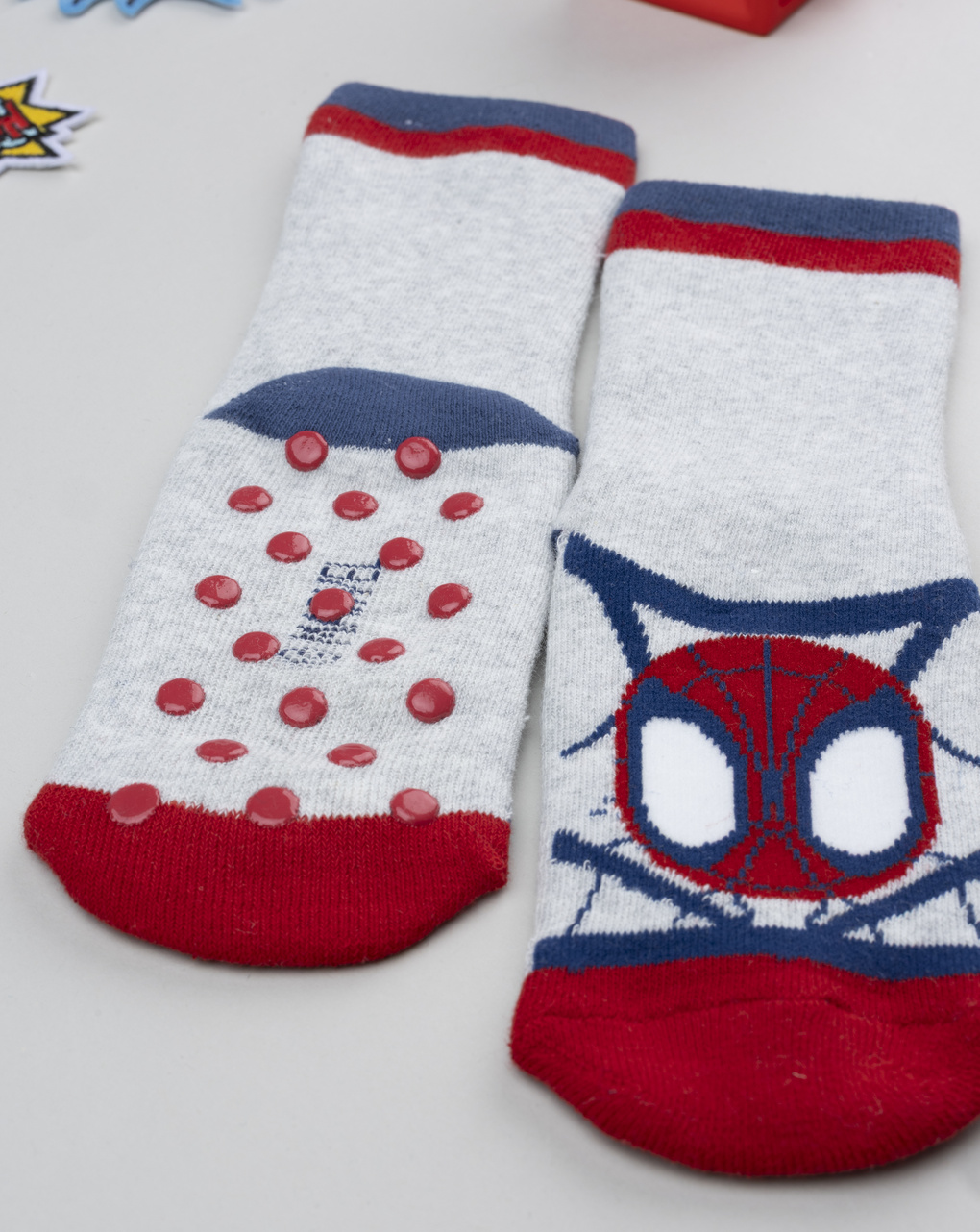 παιδικές αντιολισθητικές κάλτσες spiderman για αγόρι - Prénatal