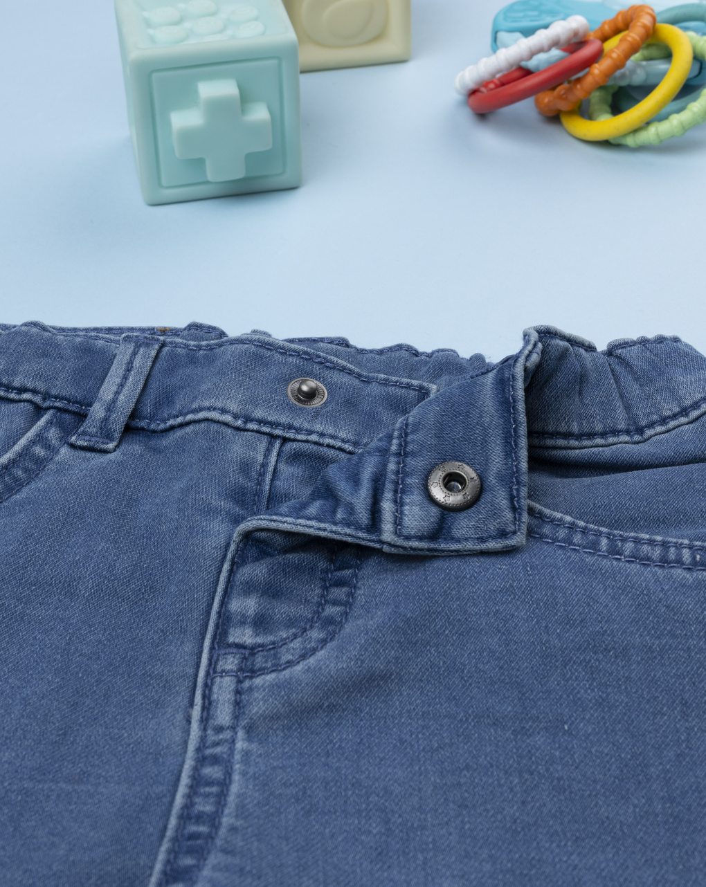 βρεφικό τζιν παντελόνι little friends για αγόρι - Prénatal