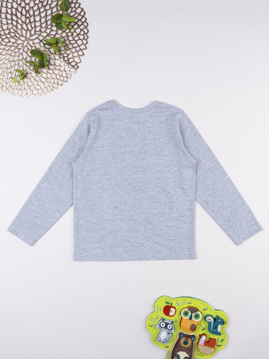παιδική μπλούζα γκρι dinos για αγόρι - Prénatal