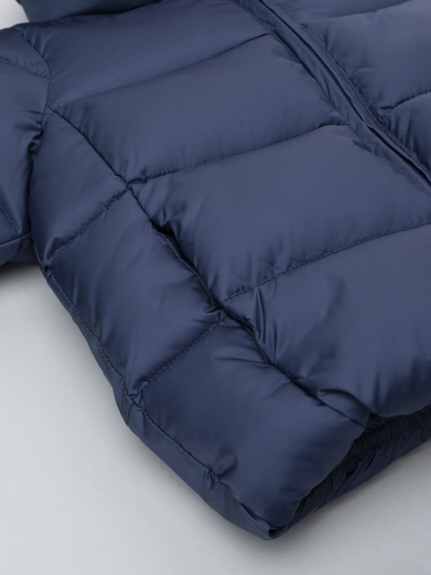 βρεφικό μπουφάν puffer μπλε για αγόρι - Prénatal