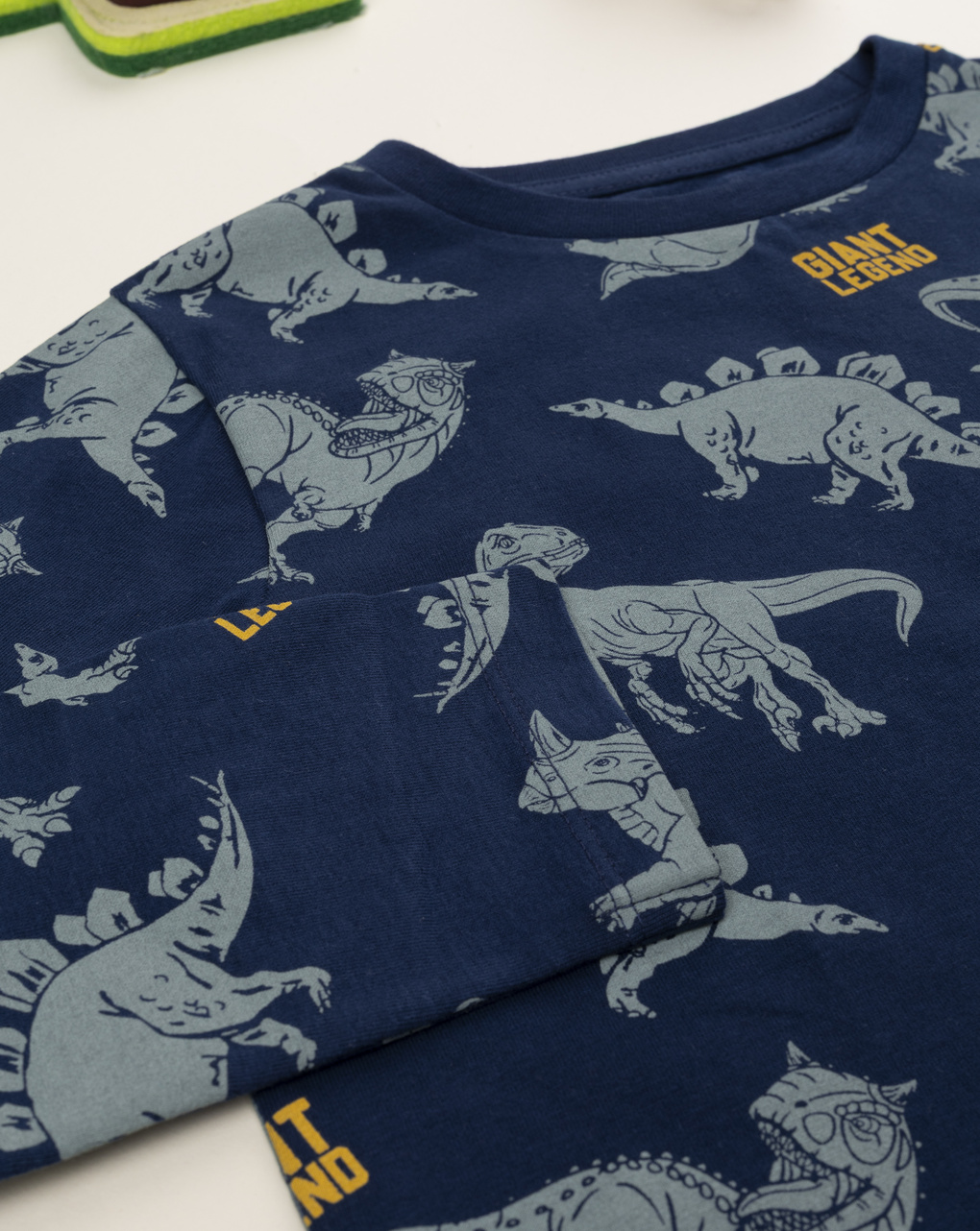 παιδική μπλούζα μπλε dinos για αγόρι - Prénatal