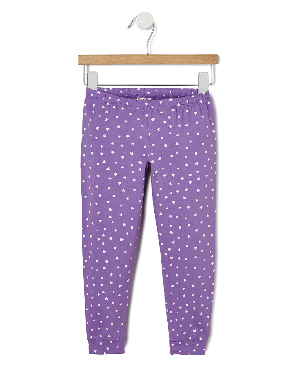 παιδική πιτζάμα μωβ με λαγουδάκι για κορίτσι - Prénatal