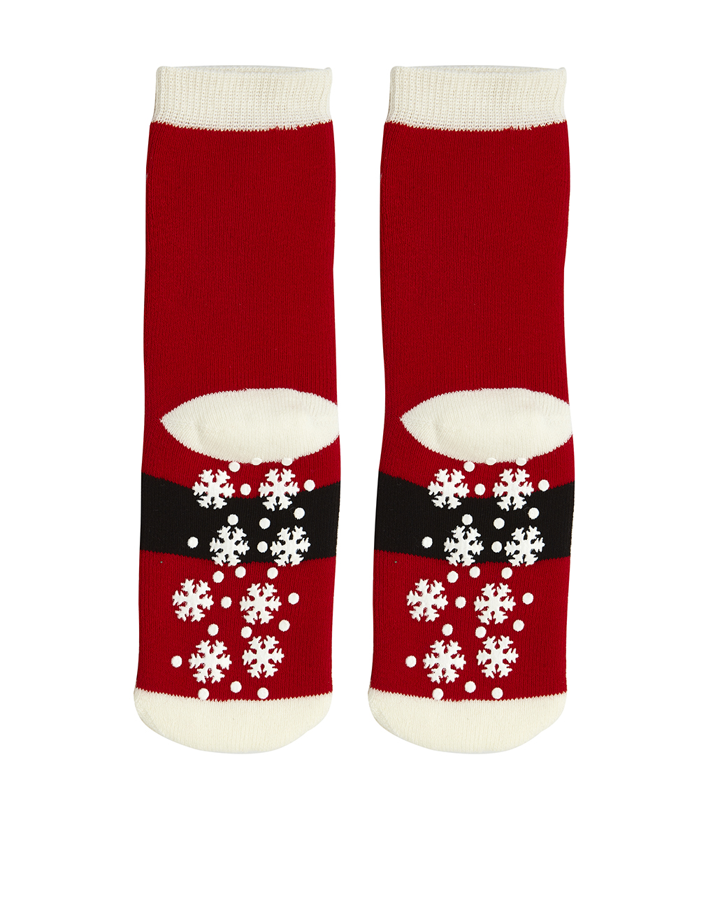 βρεφικές χριστουγεννιάτικες αντιολισθητικές κάλτσες άγιος βασίλης unisex - Prénatal