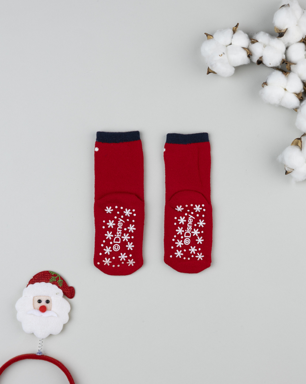 βρεφικές χριστουγεννιάτικες αντιολισθητικές κάλτσες mickey για αγόρι - Prénatal