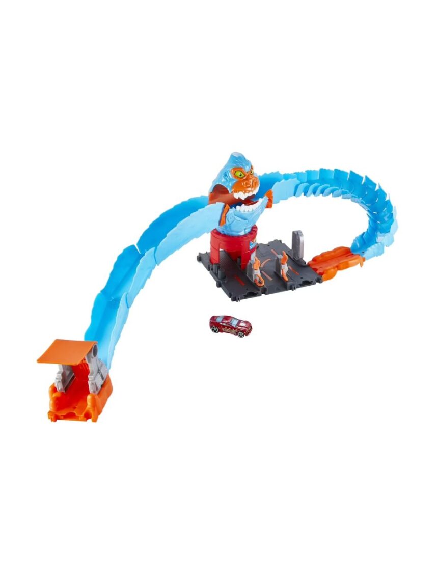 Mattel hot wheels πίστες city με θηρία hdr29 (σχέδια) - Hot wheels